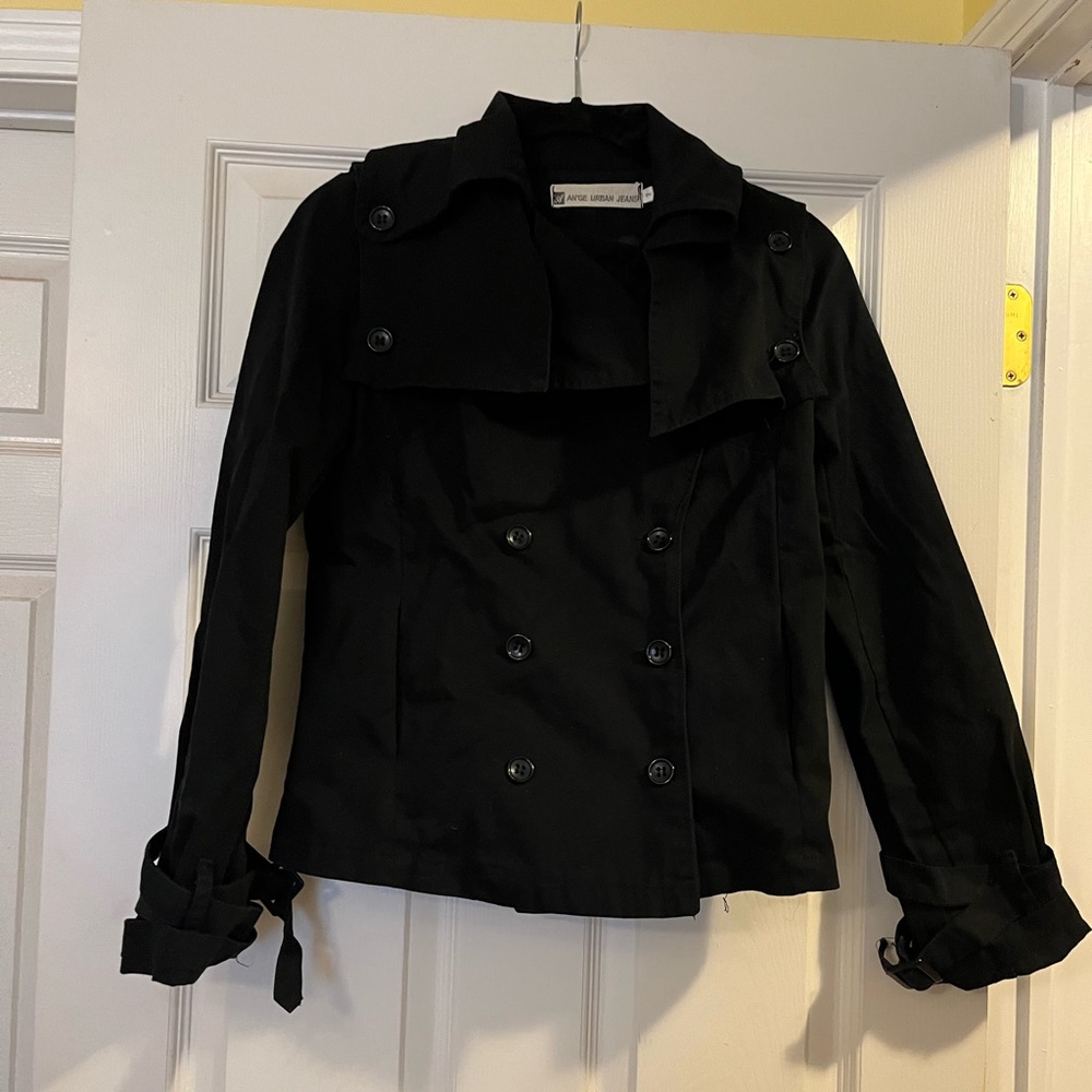 Black denim An’ge Urban Jeans jacket - size 2